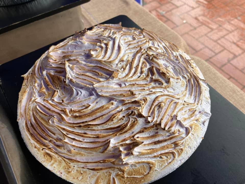 Lemon & Raspberry Pie