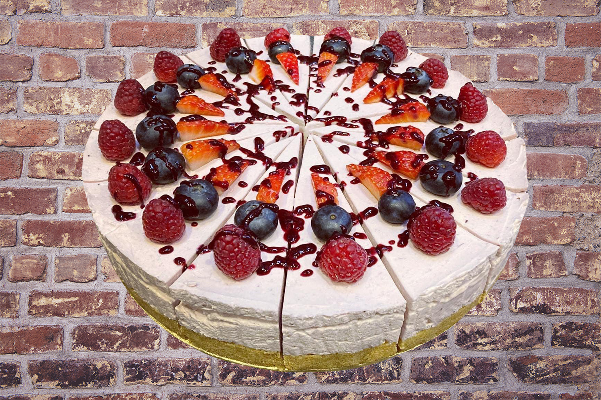 Mixed Berry Set Cheesecake